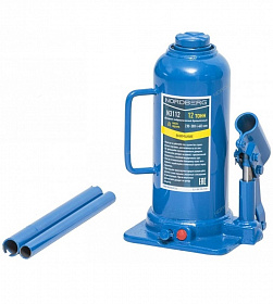 На сайте Трейдимпорт можно недорого купить Домкрат бутылочный, г/п 12 т NORDBERG N3112. 