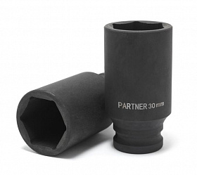 На сайте Трейдимпорт можно недорого купить Головка ударная глубокая, 18мм (6гр) 1/2" Partner PA-4458518. 