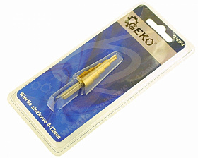 На сайте Трейдимпорт можно недорого купить Сверло по металлу ступенчатое 4-12мм Geko G38504. 